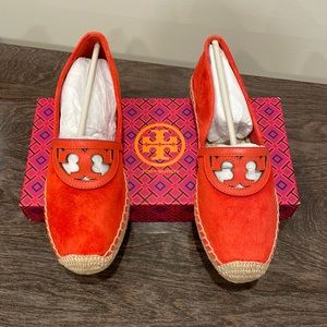 Tory Burch New Suede leather Espadrille!!!!